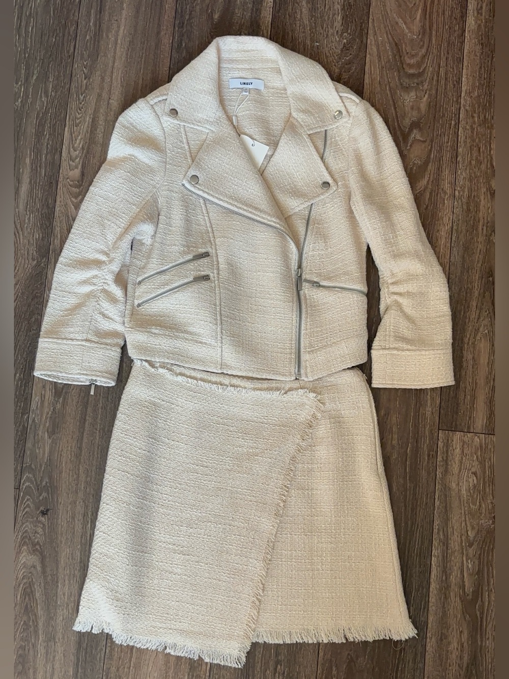 Likely Tweed jacket n skirt set